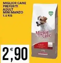 Vantaggio Cash&Carry MIGLIOR CANE preferiti adult mini manzo offerta
