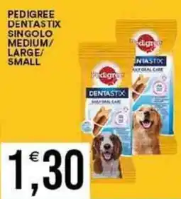 Vantaggio Cash&Carry PEDIGREE dentastix singolo medium/ large/ small offerta