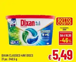 A&O Dixan classico 4in1 discs offerta