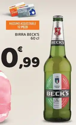 Conad Birra BECK'S offerta
