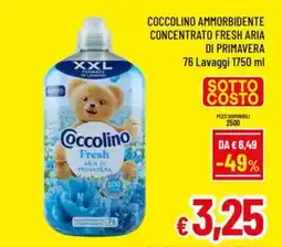 A&O Coccolino ammorbidente concentrato fresh aria di primavera offerta
