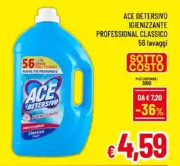 A&O Ace detersivo igienizzante professional classico offerta