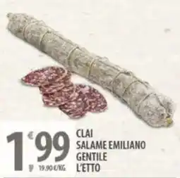 Sisa Clai salame emiliano gentile offerta