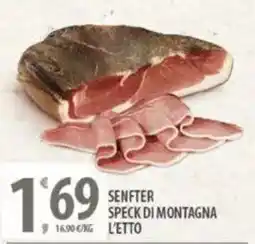Sisa Senfter speck di montagna offerta