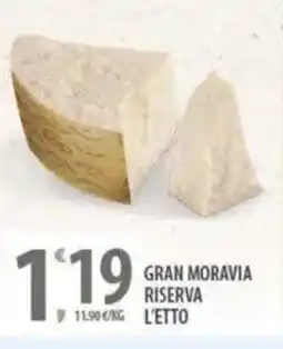 Sisa Gran moravia riserva offerta