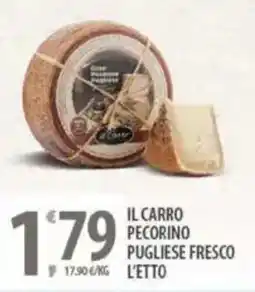 Sisa Il carro pecorino pugliese fresco offerta