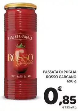 Conad Passata di puglia ROSSO GARGANO offerta