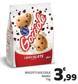 Conad Biscotti GOCCIOLE PAVESI offerta