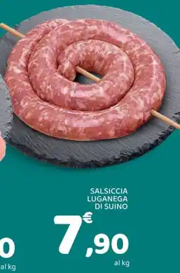 Conad Salsiccia luganega di suino offerta