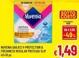 A&O Nuvenia dailies v-protection & freshness regular proteggi slip offerta