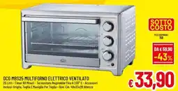 A&O DCG MBS25 MULTIFORNO ELETTRICO VENTILATO offerta