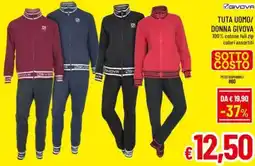 A&O Tuta uomo/donna givova offerta