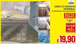 A&O Copriletto trapuntato matrimoniale offerta