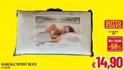 A&O Guanciale memory silver offerta