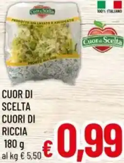 A&O Cuor di scelta cuori di riccia offerta