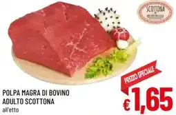 A&O Polpa magra di bovino adulto scottona offerta