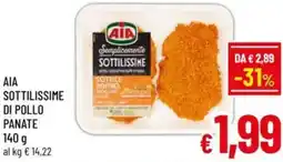 A&O Aia sottilissime di pollo panate offerta