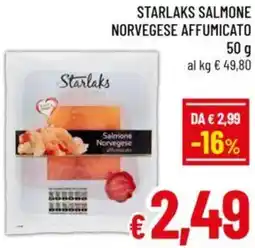 A&O Starlaks salmone norvegese affumicato offerta