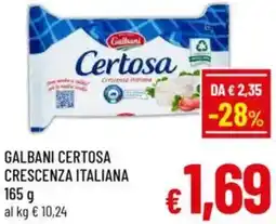 A&O Galbani certosa crescenza italiana offerta