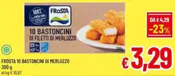 A&O Frosta 10 bastoncini di merluzzo offerta