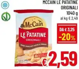A&O Mccain le patatine originali offerta