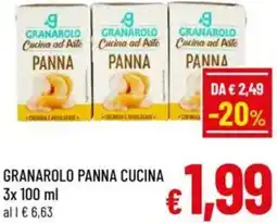 A&O Granarolo panna cucina offerta