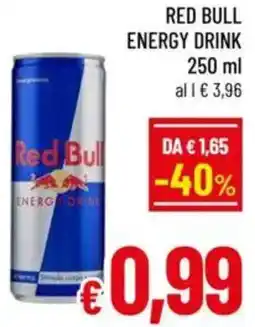 A&O Red bull energy drink offerta