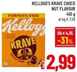 A&O Kellogg's krave choco nut flavour offerta