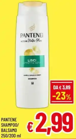 A&O Pantene shampoo/balsamo offerta