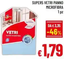 A&O Super5 vetri panno microfibra offerta