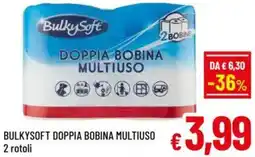 A&O Bulkysoft doppia bobina multiuso offerta