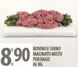 Sisa Bovino e suino macinato misto per ragu offerta