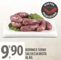 Sisa Bovino e suino salsiccia mista offerta
