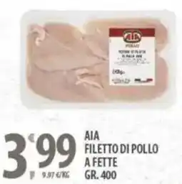 Sisa Aia filetto di pollo a fette offerta