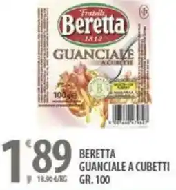 Sisa Beretta guanciale a cubetti offerta