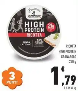 Conad Ricotta high protein GRANAROLO offerta