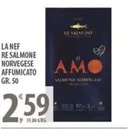 Sisa Lanef re salmone norvegese affumicato offerta