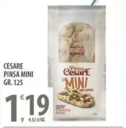 Sisa Cesare pinsa mini offerta