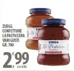 Sisa Zuegg confetture la pasticcera vari gusti offerta