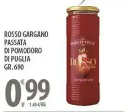 Sisa Rosso gargano passata di pomodoro di puglia offerta