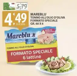 Sisa Mareblu tonno all'olio d'oliva formato speciale offerta