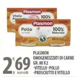 Sisa Plasmon omogeneizzati di carne offerta