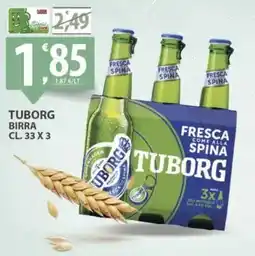 Sisa Tuborg birra offerta