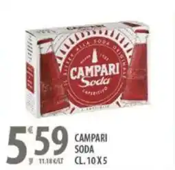 Sisa Campari soda offerta