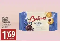 Sisa Balconi muffin con cuore di mirtillo offerta