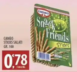 Sisa Cameo sticks salati offerta