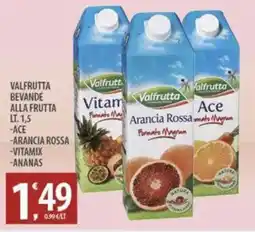 Sisa Valfrutta bevande alla frutta offerta