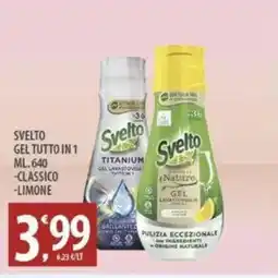 Sisa Svelto gel tutto in 1 offerta