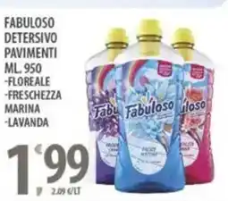Sisa Fabuloso detersivo pavimenti offerta