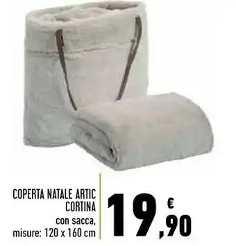 Cortina coperta natale artic